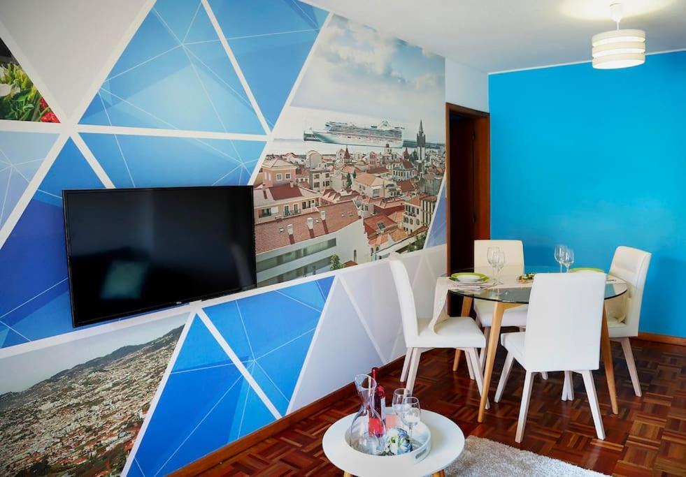 Funchal Downtown 5Min Marina + 2 Bedroom + Parking Extérieur photo